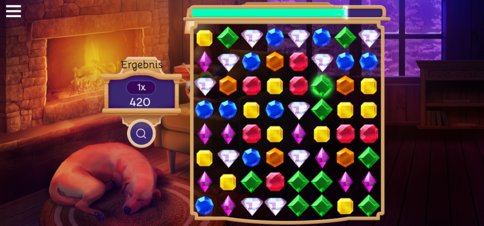 Jewel Shuffle Cozy Nights - Screenshot